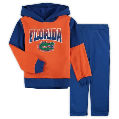 Florida Gators Preschool Sideline Hoodie & Pants Set - Orange/Royal