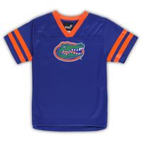 Preschool Royal/Orange Florida Gators Red Zone Jersey & Pants Set