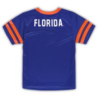 Preschool Royal/Orange Florida Gators Red Zone Jersey & Pants Set