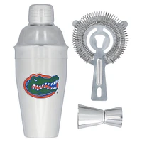 The Memory Company Florida Gators Ensemble shaker, passoire et doseur en acier inoxydable