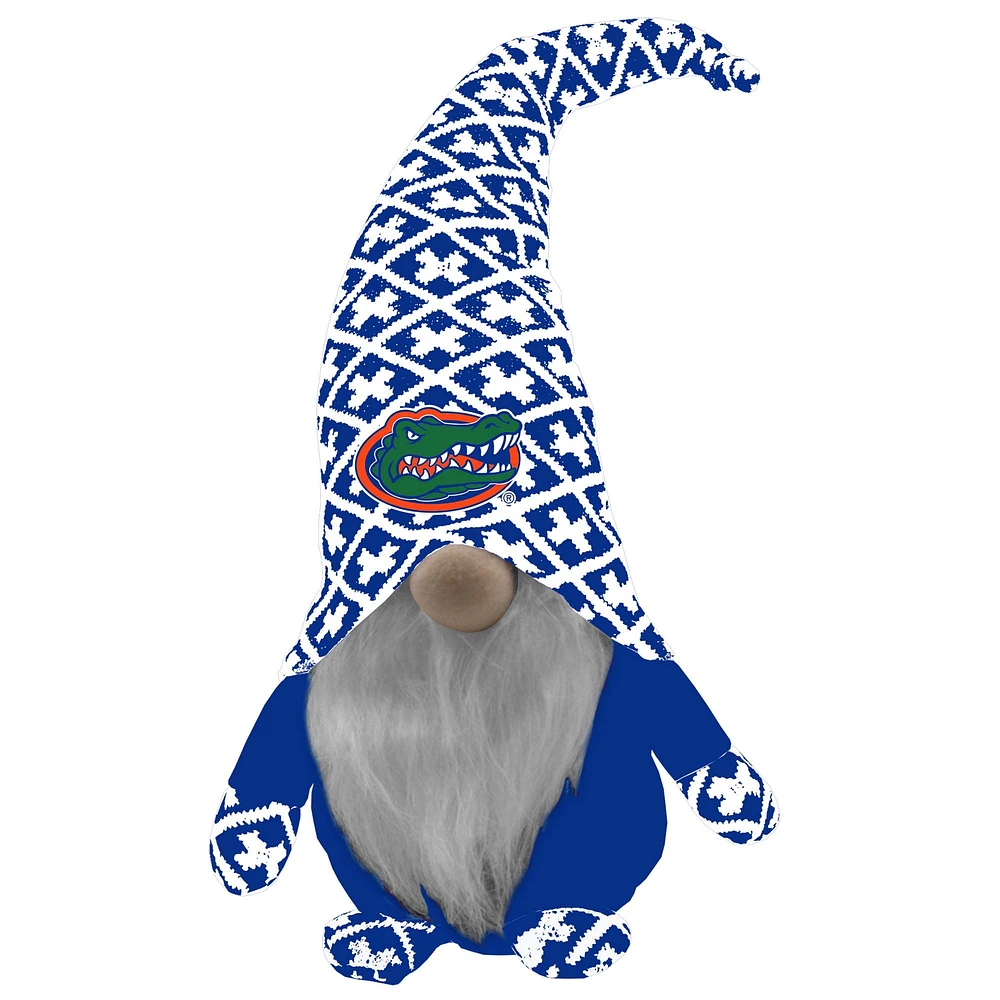 Gnome avec chapeau et bas de Noël Royal Florida Gators de The Memory Company