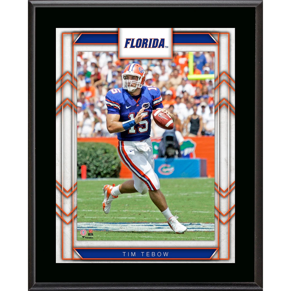 Tim Tebow Florida Gators Framed 10.5'' x 13'' Sublimated Player Plaque