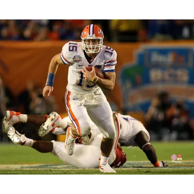 Tim Tebow Florida Gators Unsigned Throwing Photograph