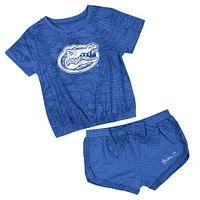 Toddler Colosseum  Royal Florida Gators Fern T-Shirt and Shorts Set