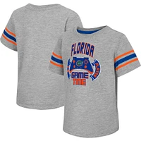 T-shirt Colosseum Heather Grey Florida Gators Gamer pour tout-petits