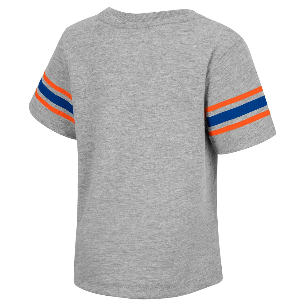 T-shirt Colosseum Heather Grey Florida Gators Gamer pour tout-petits