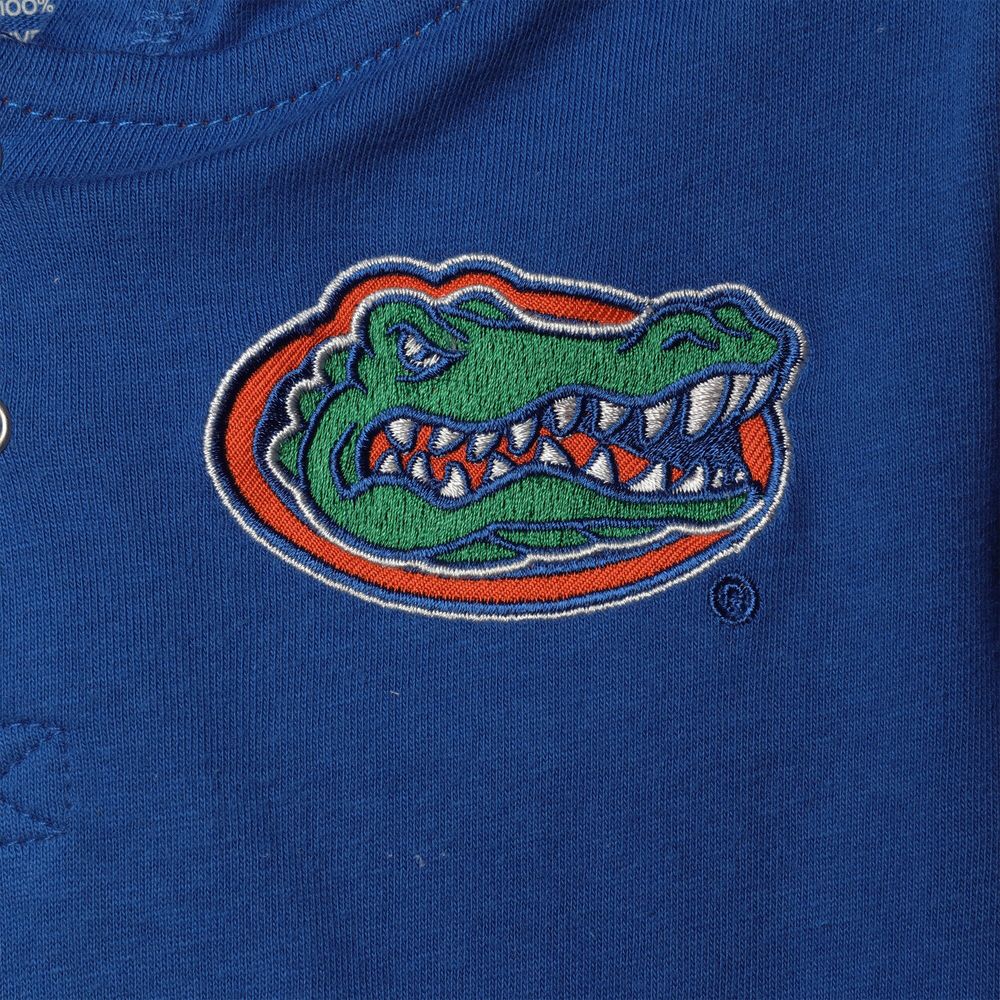 Toddler Colosseum Royal/Heathered Gray Florida Gators Poppies Hoodie and Sweatpants Set