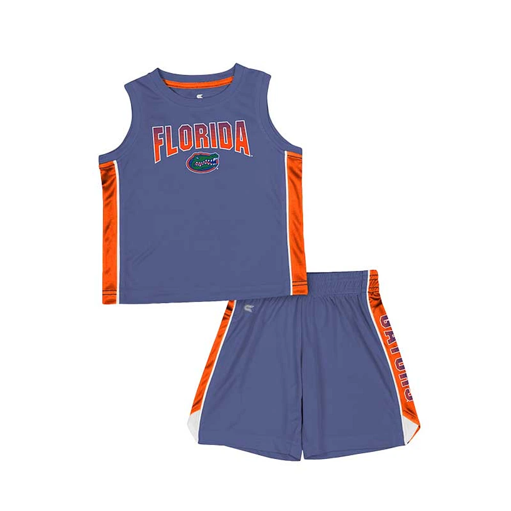 Ensemble débardeur et short Colosseum Royal Florida Gators Vecna ​​pour tout-petit