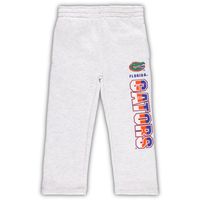 Toddler Heather Gray/Royal Florida Gators Playmaker Pullover Hoodie & Pants Set