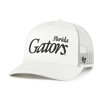 Unisex '47  Cream Florida Gators Foundation Script Adjustable Trucker Hat