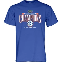 Unisex Blue 84  Royal Florida Gators 2025 SEC Men's Golf Champions T-Shirt