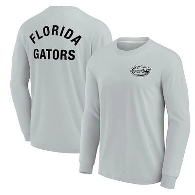 T-shirt unisexe Fanatics gris Florida Gators Elements super doux à manches longues