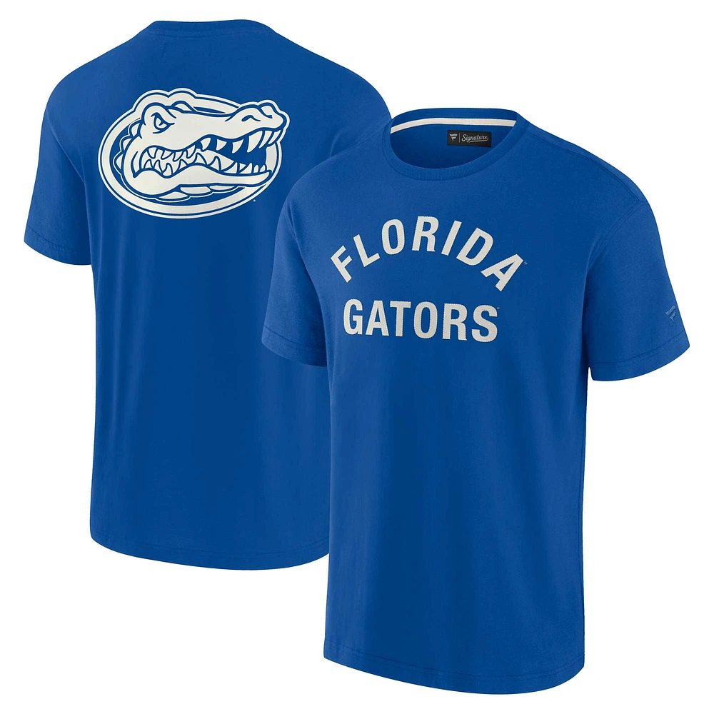 T-shirt unisexe Fanatics Royal Florida Gators Elements super doux à manches courtes