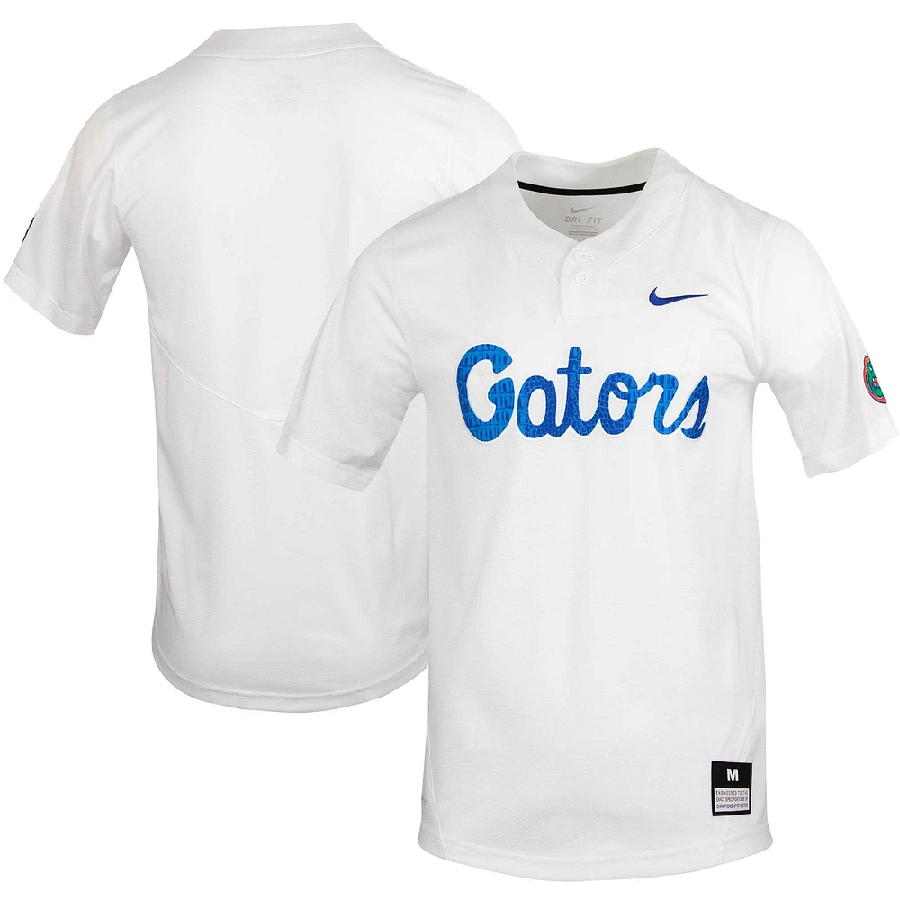 Maillot de softball réplique unisexe Nike Florida Gators blanc