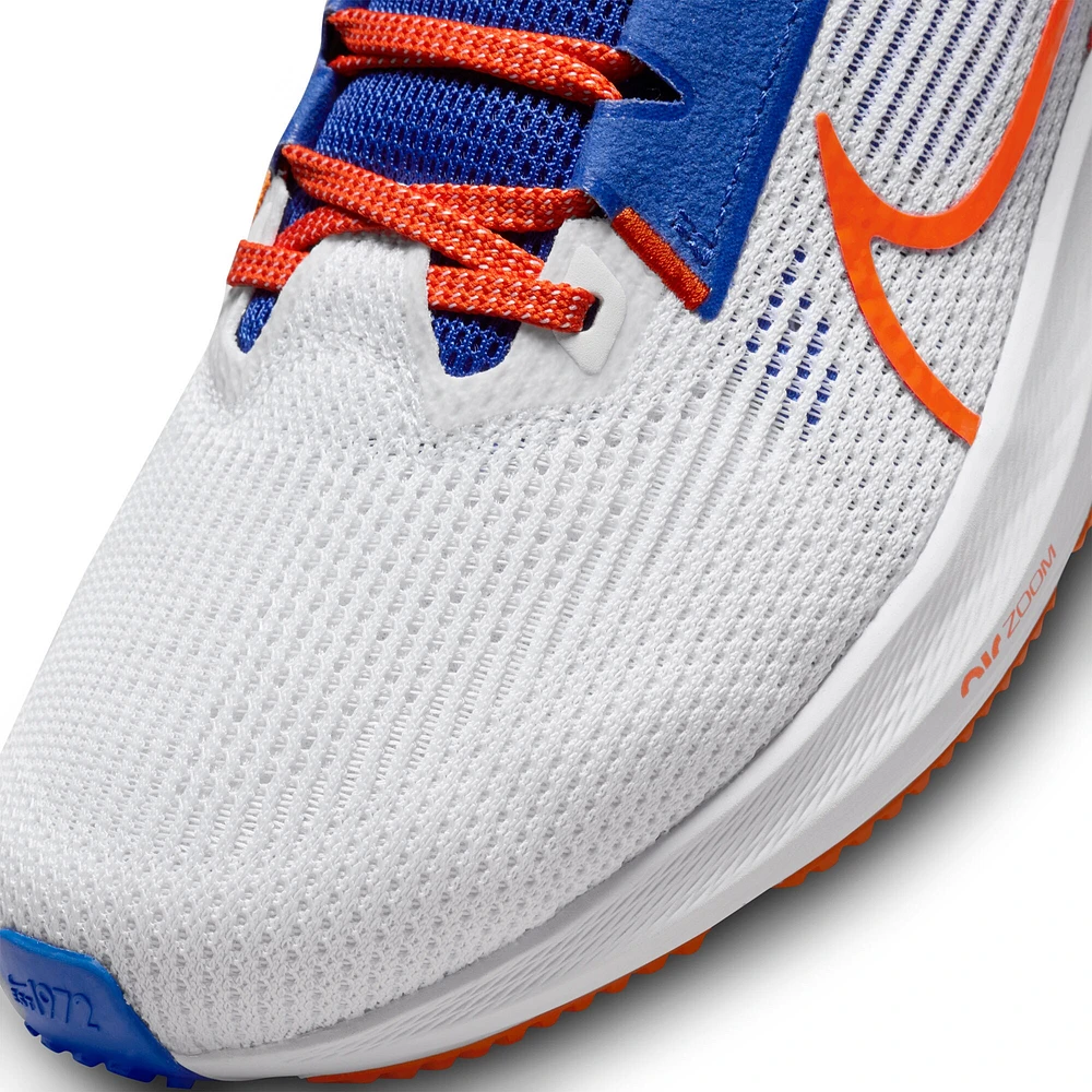 Chaussure de course unisexe Nike Florida Gators Zoom Pegasus 40 blanche