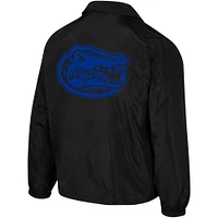 Unisex The Wild Collective Black Florida Gators Coaches Full-Snap Jacket