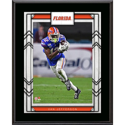 Van Jefferson Florida Gators 10.5" x 13" Sublimated Player Plaque