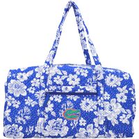 Vera Bradley Florida Gators Rain Garden Large Travel Duffel Bag