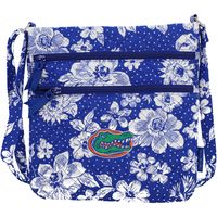 Vera Bradley Florida Gators Rain Garden Triple-Zip Hipster Crossbody Bag