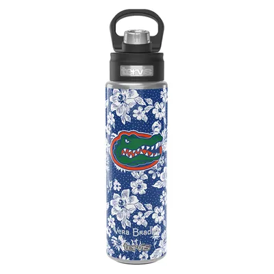 Florida Gators Vera Bradley x Tervis 24oz. Wide Mouth Bottle with Deluxe Lid