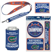 WinCraft Florida Gators 2025 NCAA Men's Basketball National Champions Four-Piece Fan Pack