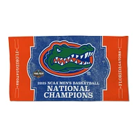 WinCraft Florida Gators 2025 NCAA Men's Basketball National Champions Locker Room 22" x 42" Double-Sided Celebration Towel