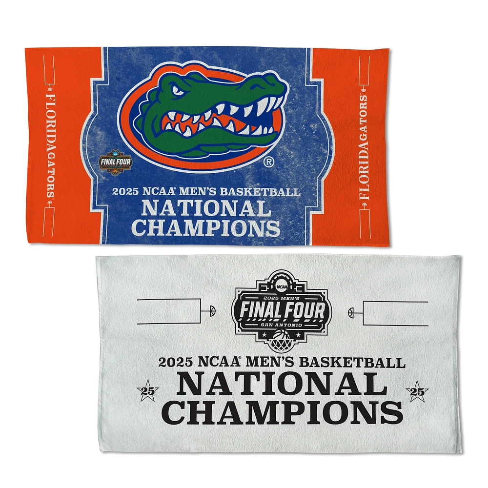WinCraft Florida Gators 2025 NCAA Men's Basketball National Champions Locker Room 22" x 42" Double-Sided Celebration Towel