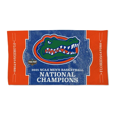 WinCraft Florida Gators 2025 NCAA Men's Basketball National Champions Locker Room 22" x 42" Double-Sided Celebration Towel
