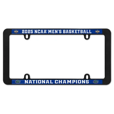 WinCraft Florida Gators 2025 NCAA Men's Basketball National Champions Thin Rim Plastic License Plate Frame