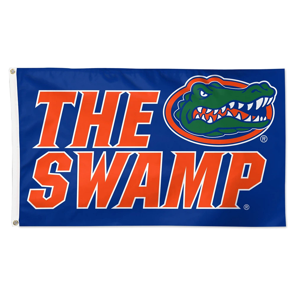 WinCraft Florida Gators 3' x 5' Single-Sided Deluxe Team Slogan Flag