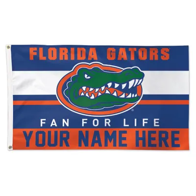 Florida Gators WinCraft Personalized 3' x 5' One-Sided Deluxe Flag