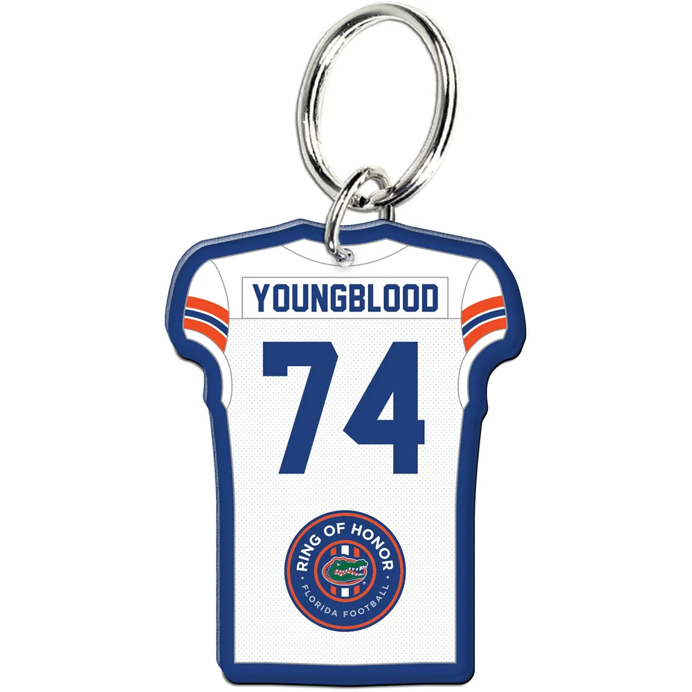 WinCraft Jack Youngblood Florida Gators Ring of Honor Keychain