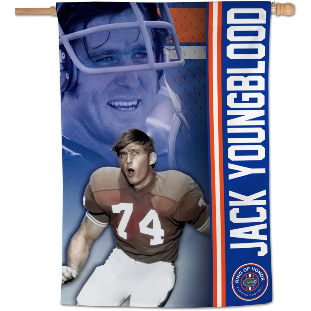 WinCraft Jack Youngblood Florida Gators Single-Sided 28'' x 40'' Ring of Honor Vertical Banner