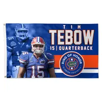 Lids Tim Tebow Florida Gators WinCraft Ring of Honor 3'' x 5'' One-Sided  Deluxe Flag