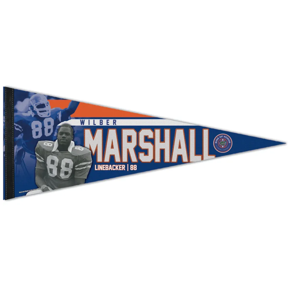 WinCraft Wilber Marshall Florida Gators Anneau d'honneur 30,5 x 76,2 cm Premium Fanion