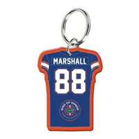 WinCraft Wilber Marshall Florida Gators Ring of Honor Porte-clés en acrylique de qualité supérieure