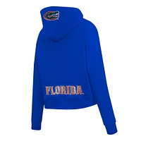Women's Pro Standard Royal Florida Gators Game Day Sequin Full-Zip Hooded Jacket