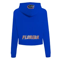 Women's Pro Standard Royal Florida Gators Game Day Sequin Full-Zip Hooded Jacket
