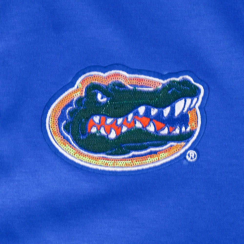 Women's Pro Standard Royal Florida Gators Game Day Sequin Full-Zip Hooded Jacket