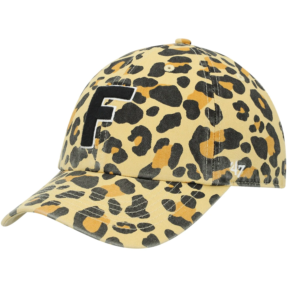 Women's '47 Gold Florida Gators Bagheera Clean Up Adjustable Hat