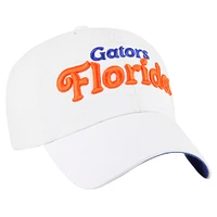 Casquette ajustable blanche Florida Gators Pensacola Clean Up '47 pour femme