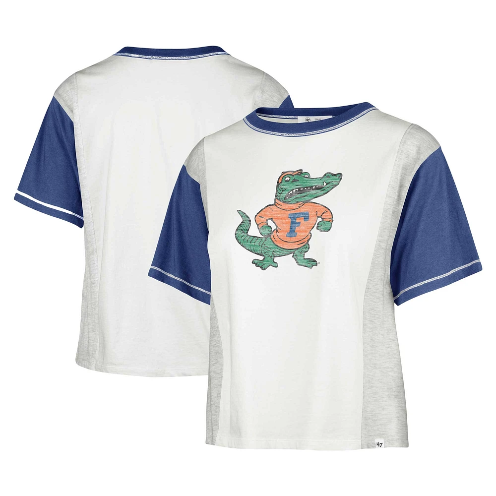 Women's '47 White Florida Gators Vault Premier Tilda T-Shirt