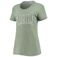 Women's Alternative Apparel Heathered Olive Florida Gators Keepsake T-Shirt