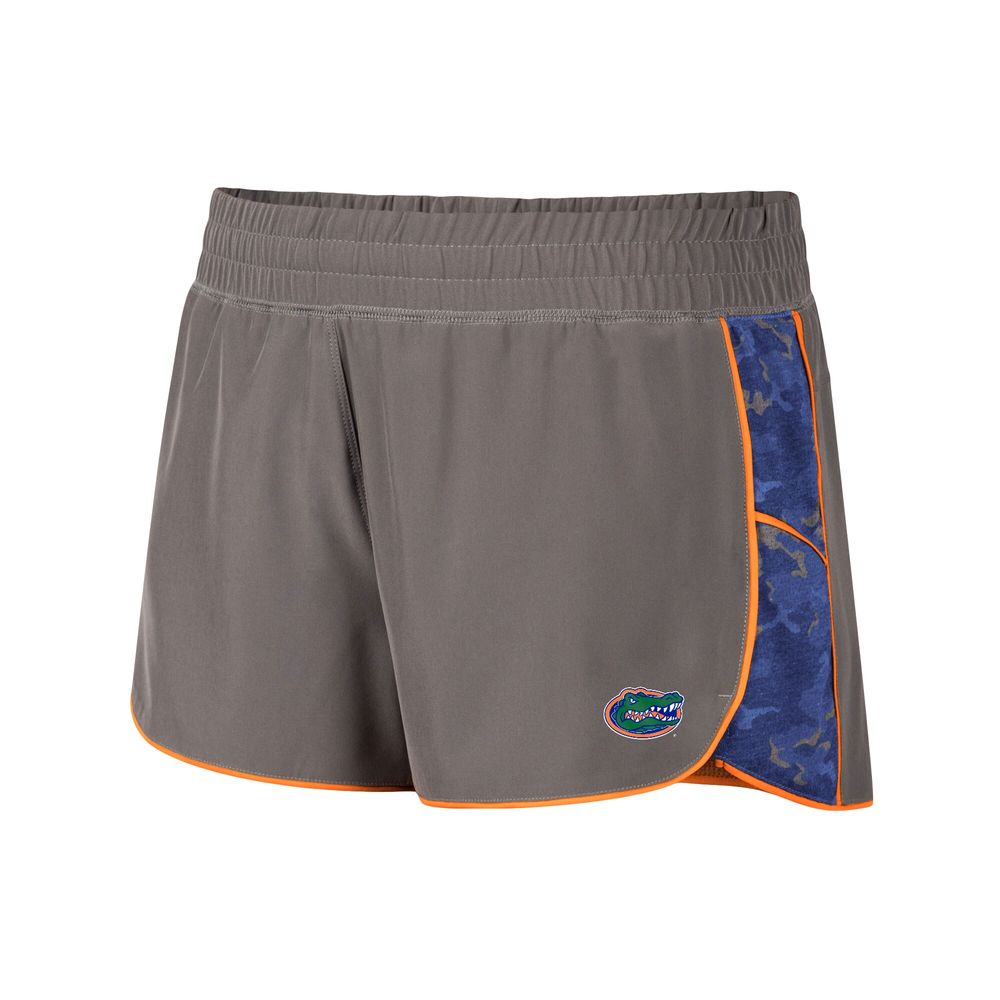 Women's Colosseum Gray/Royal Florida Gators Pamela Lined Shorts