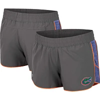 Colosseum Grey Florida Gators Pull The Switch Short de course pour femme