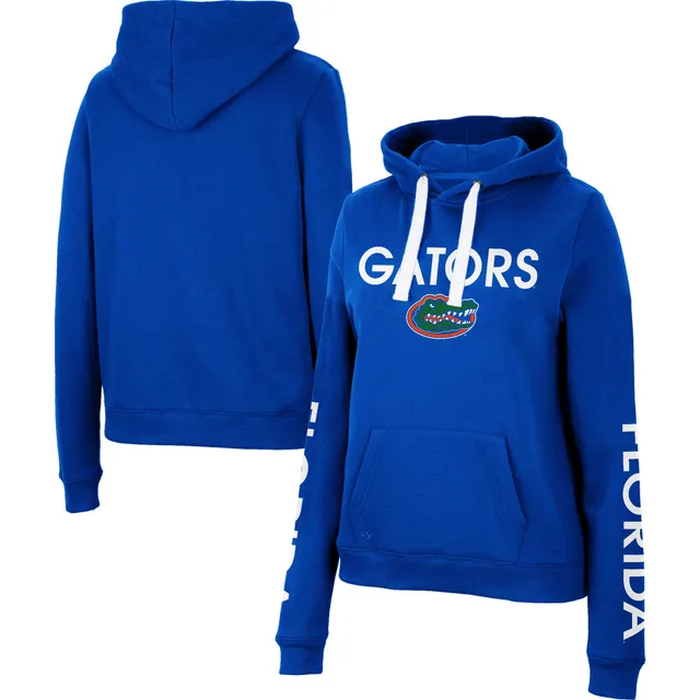 Women's Colosseum Royal Florida Gators Tunic Pullover Hoodie