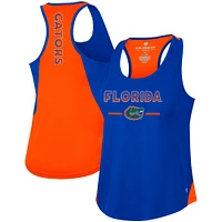 Colosseum Royal Florida Gators Sachs 2-Hit Débardeur à dos nageur pour femme