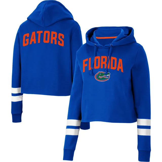 Women's Colosseum Royal Florida Gators Tunic Pullover Hoodie