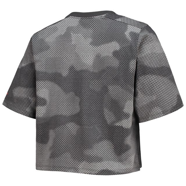 T-shirt Columbia gris/noir Florida Gators Park Camo pour femme