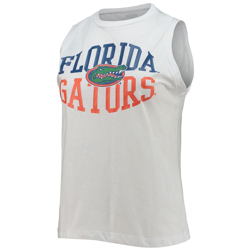 Women's Concepts Sport Charcoal/White Florida Gators Tank Top & Leggings Sleep Set